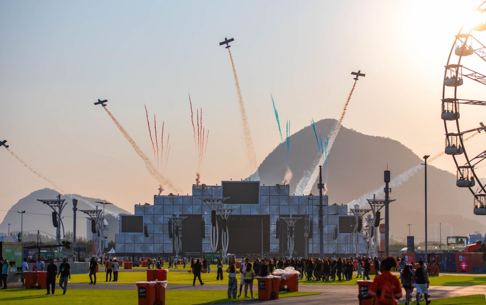 Rock in Rio 40 Anos - Esquadrilha Ceu