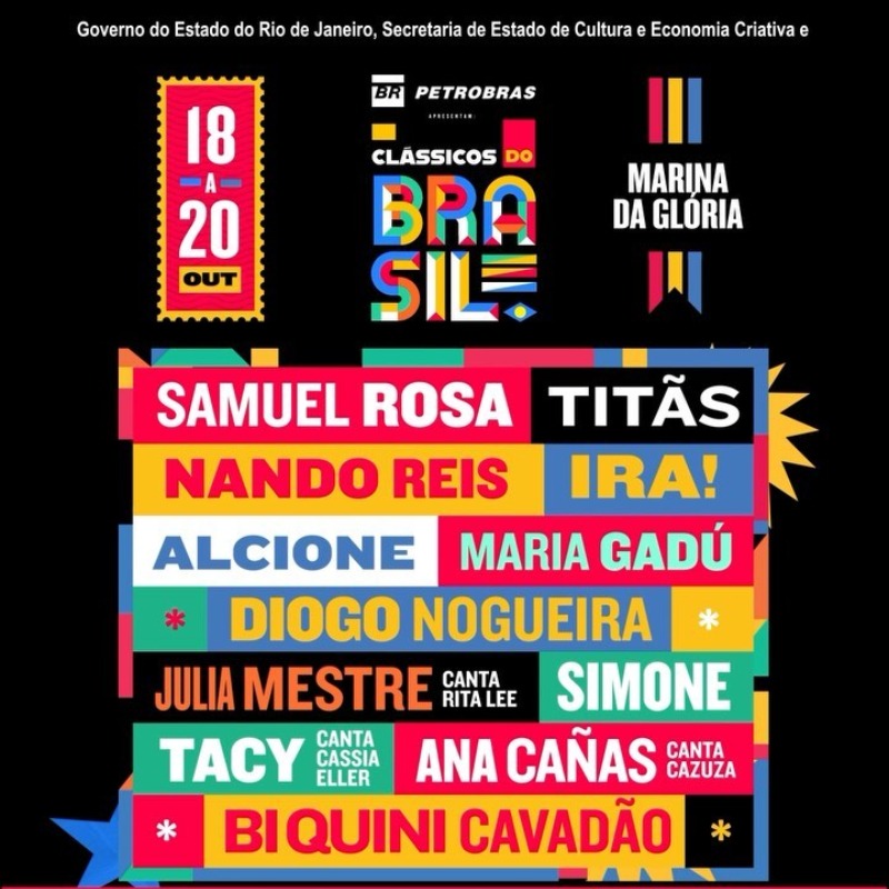 Clássicos do Brasil Festival - Artistas Confirmados