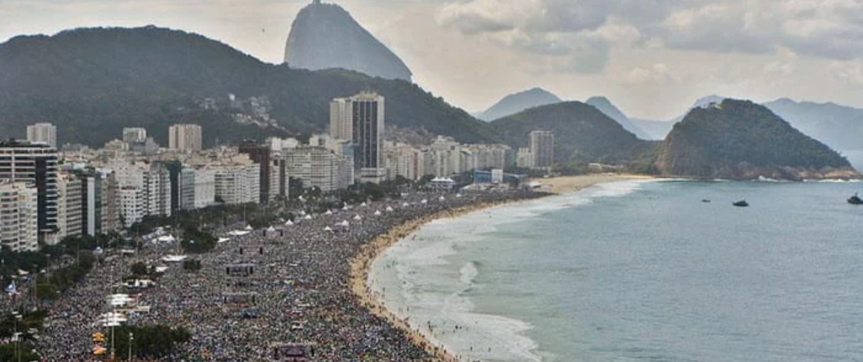 shows praia de copacabana